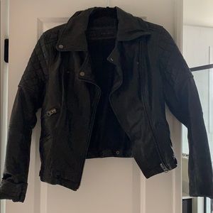 Real leather jacket